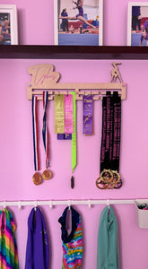 Personalized Medal Holder, Medal Hanger, Medal display, Gymnastics medals, drama medals, sports medals