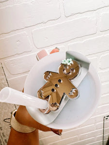 Personalised Gingerbread Man Place Setting | Christmas Table Decorations | Place Cards | Place Setting | Work Xmas Party | Place Name Tag