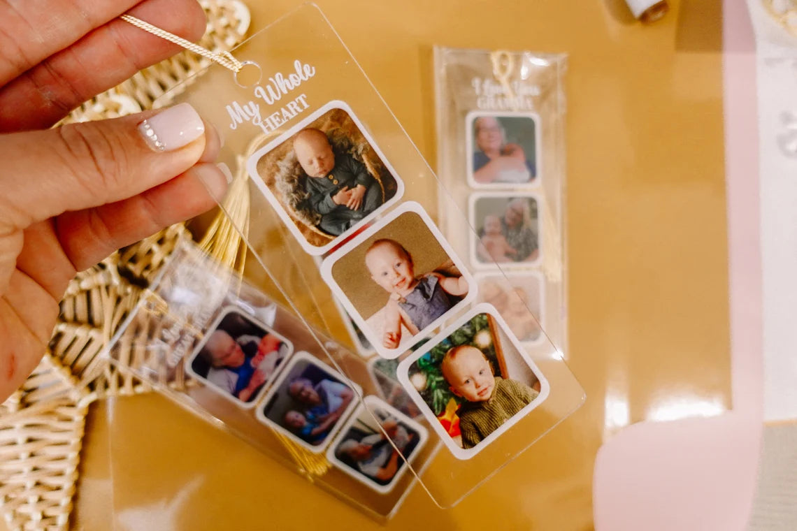 Personalized Photo bookmark, Customized Bookmark, Bookmark, Calligraphy Bookmark, Bookmark Custom, Bookclub Bookmarks, Gift for Reader