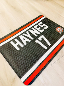 Custom skate Hockey Mat / Diatomite hockey mat / Hockey player gift / Custom Swag / Sports merch / custom merch / Hockey Christmas gift