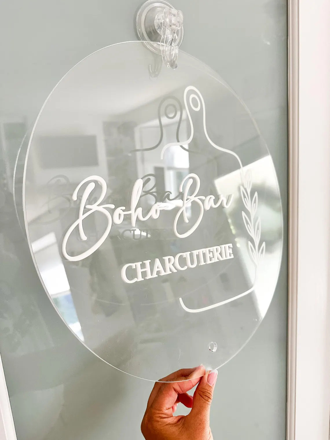 Custom Round Business Logo Sign, 3D Door Wall Sign, Custom Logo Acrylic Business Signage, Office Storefront, Wall Hanging Business Office