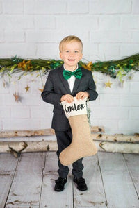 Personalized Farm House Style Christmas Stocking