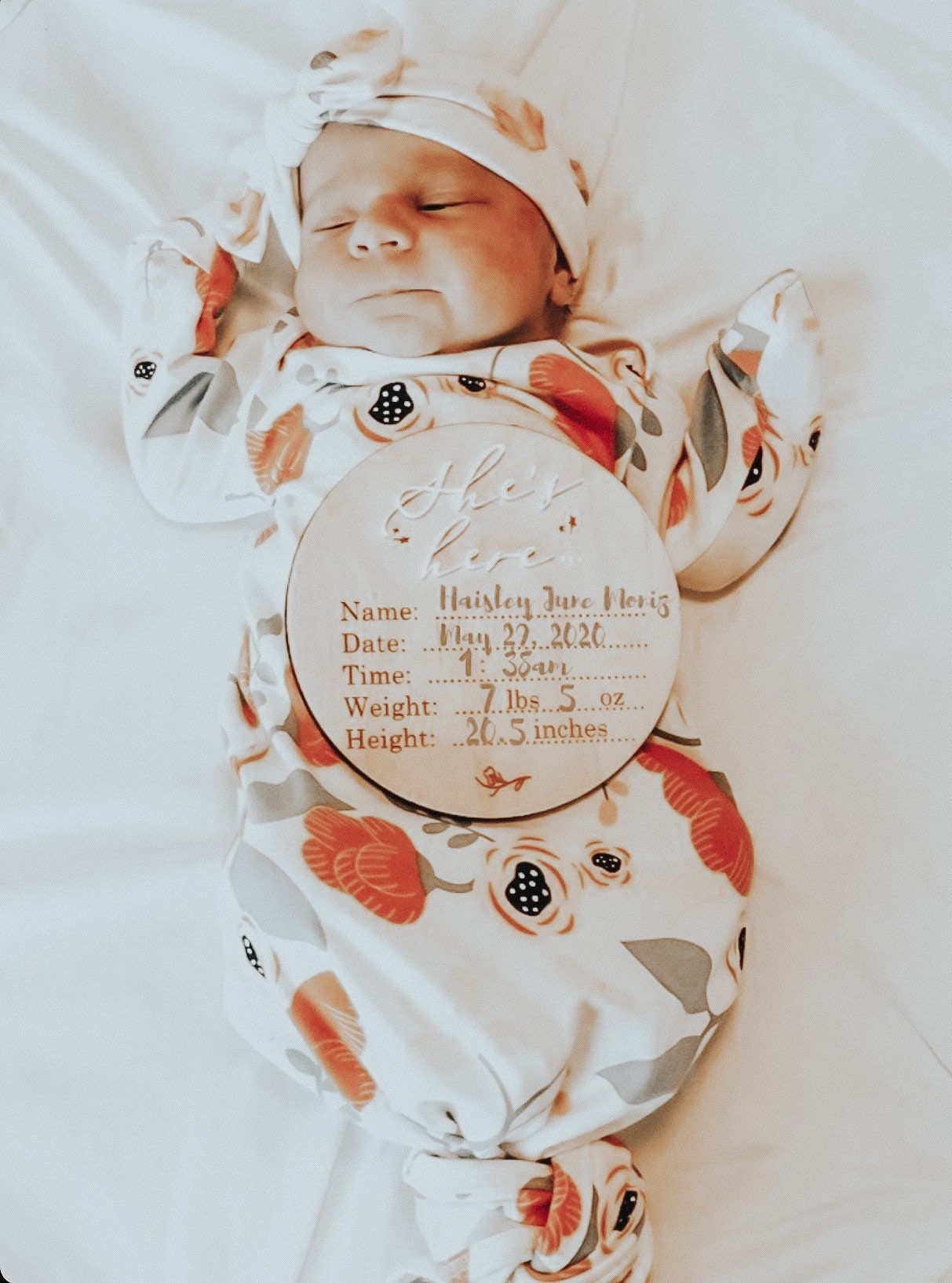 Hello World Newborn Stats