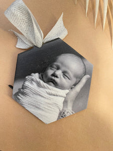 Baby ornament / newborn keepsake