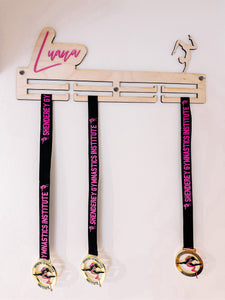 Personalized Medal Holder, Medal Hanger, Medal display, Gymnastics medals, drama medals, sports medals